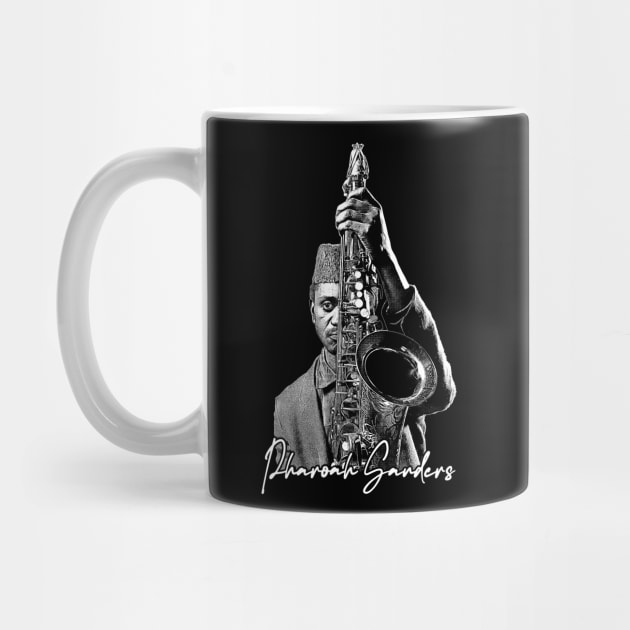 Pharoah Sanders -- Original Retro Design by DankFutura